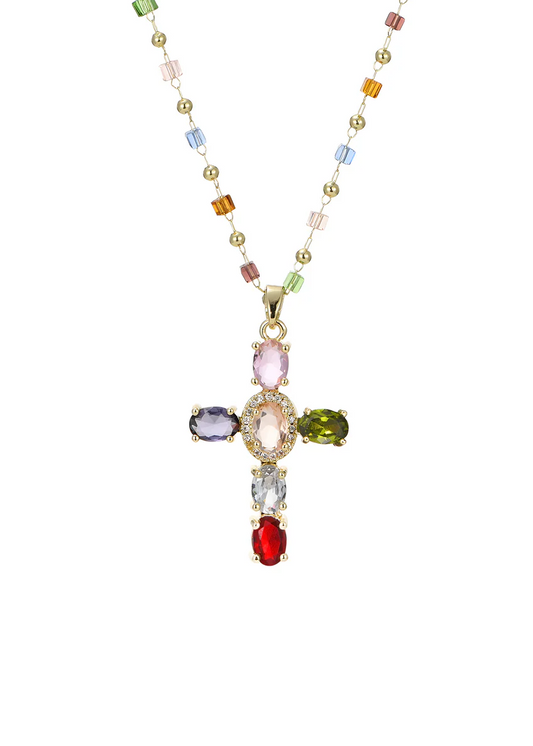 Colorful Crystal Necklace