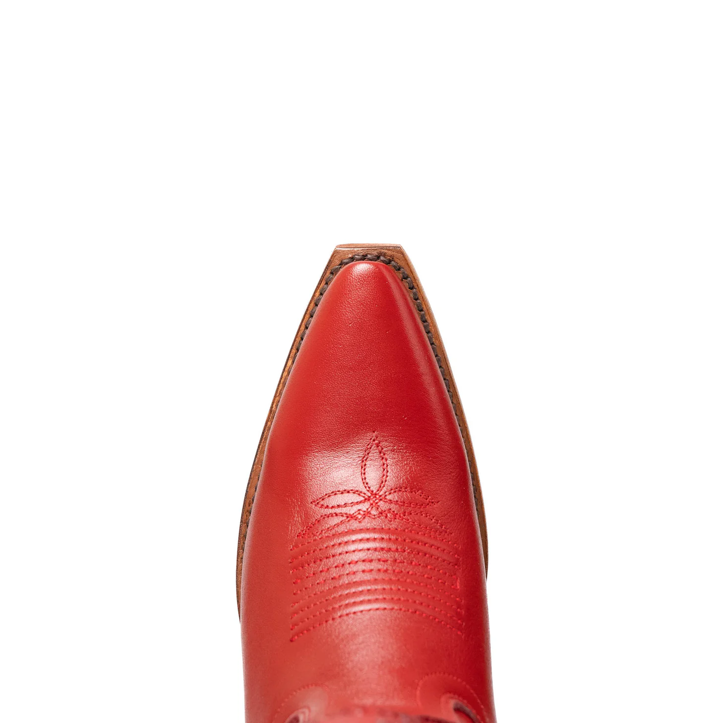 Tall Red Bottom Snip Toe Cowgirl Boots