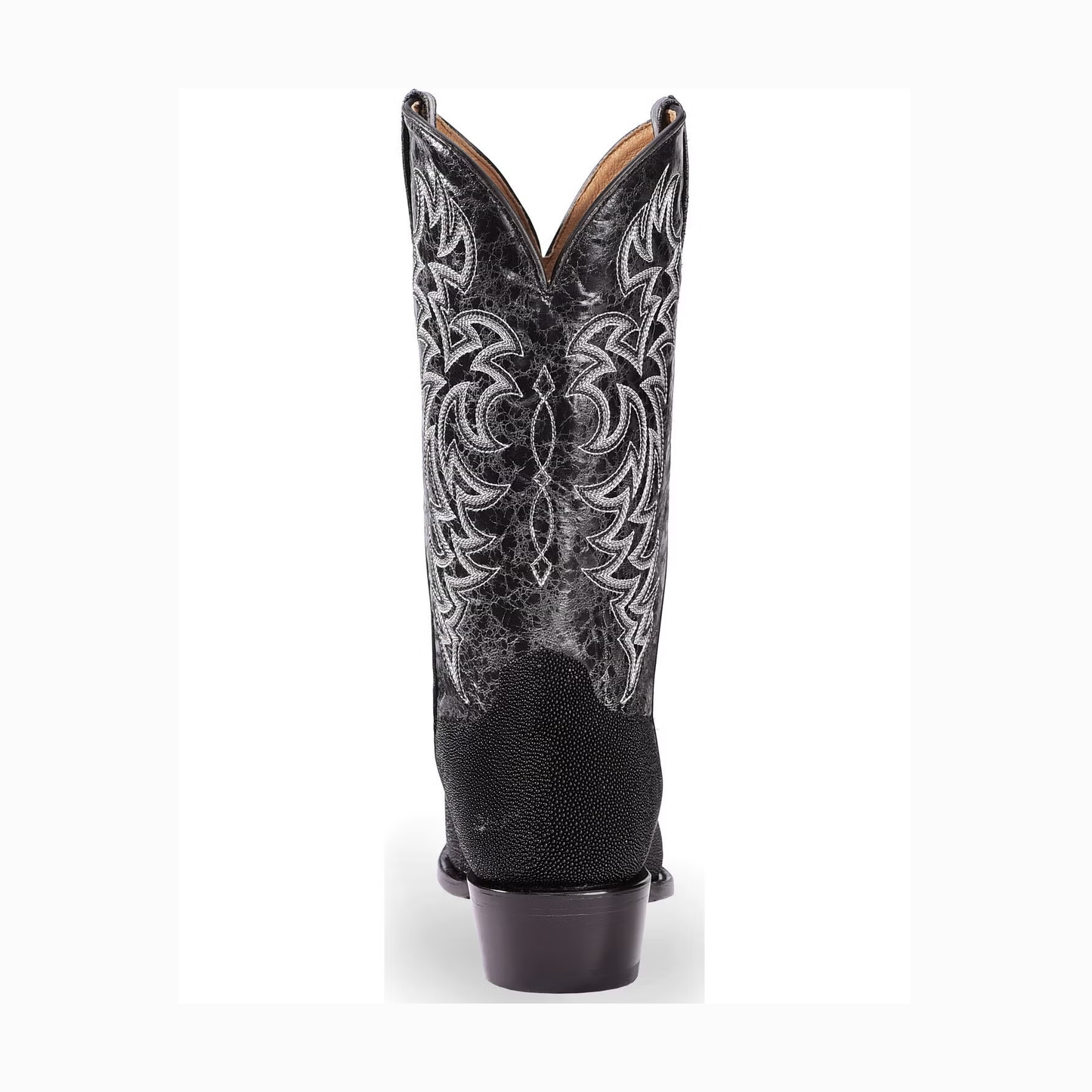 Men's Stingray Exotic Boots - Square Toe