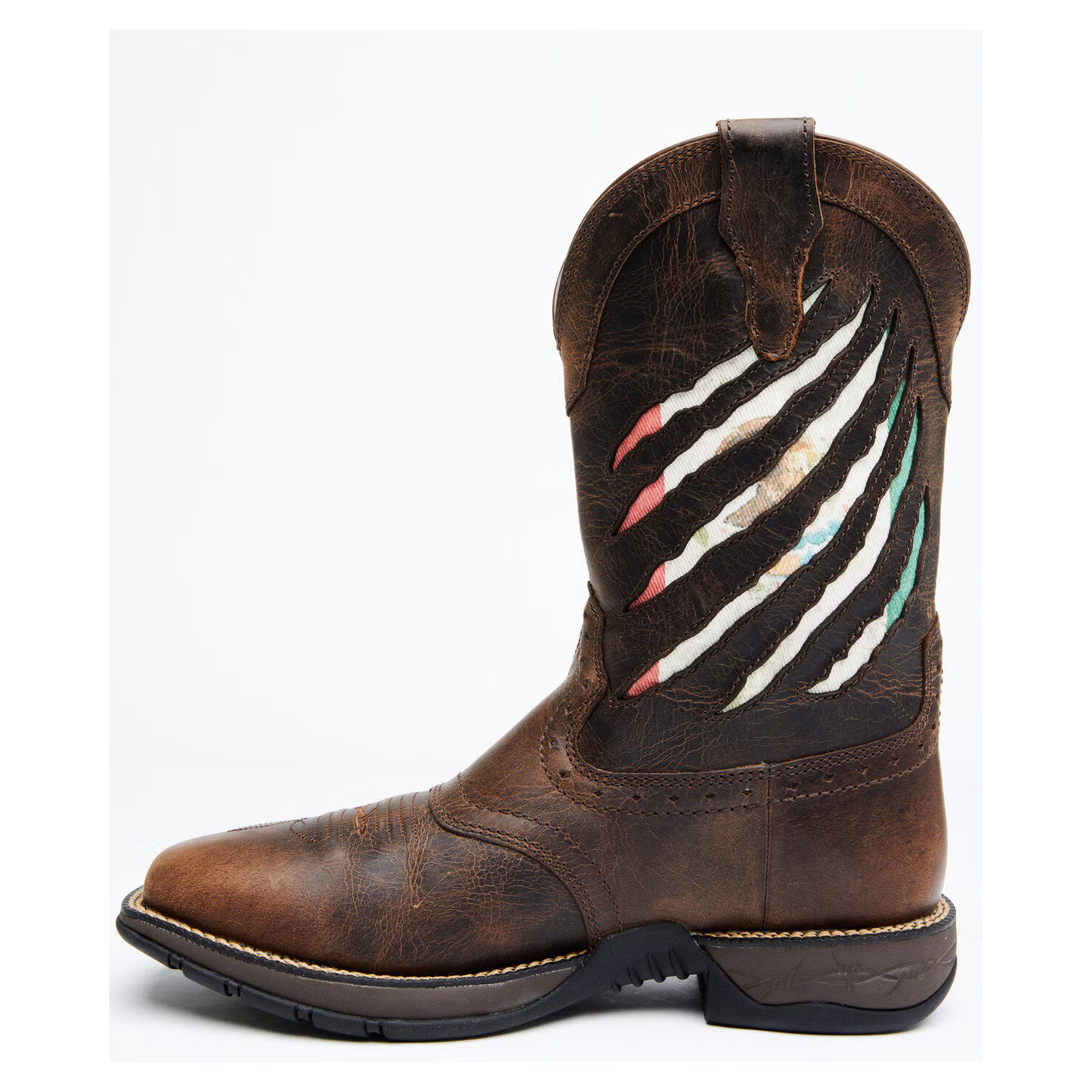 Men's Scratch Flag Performance Western Boots - Broad Square Toe