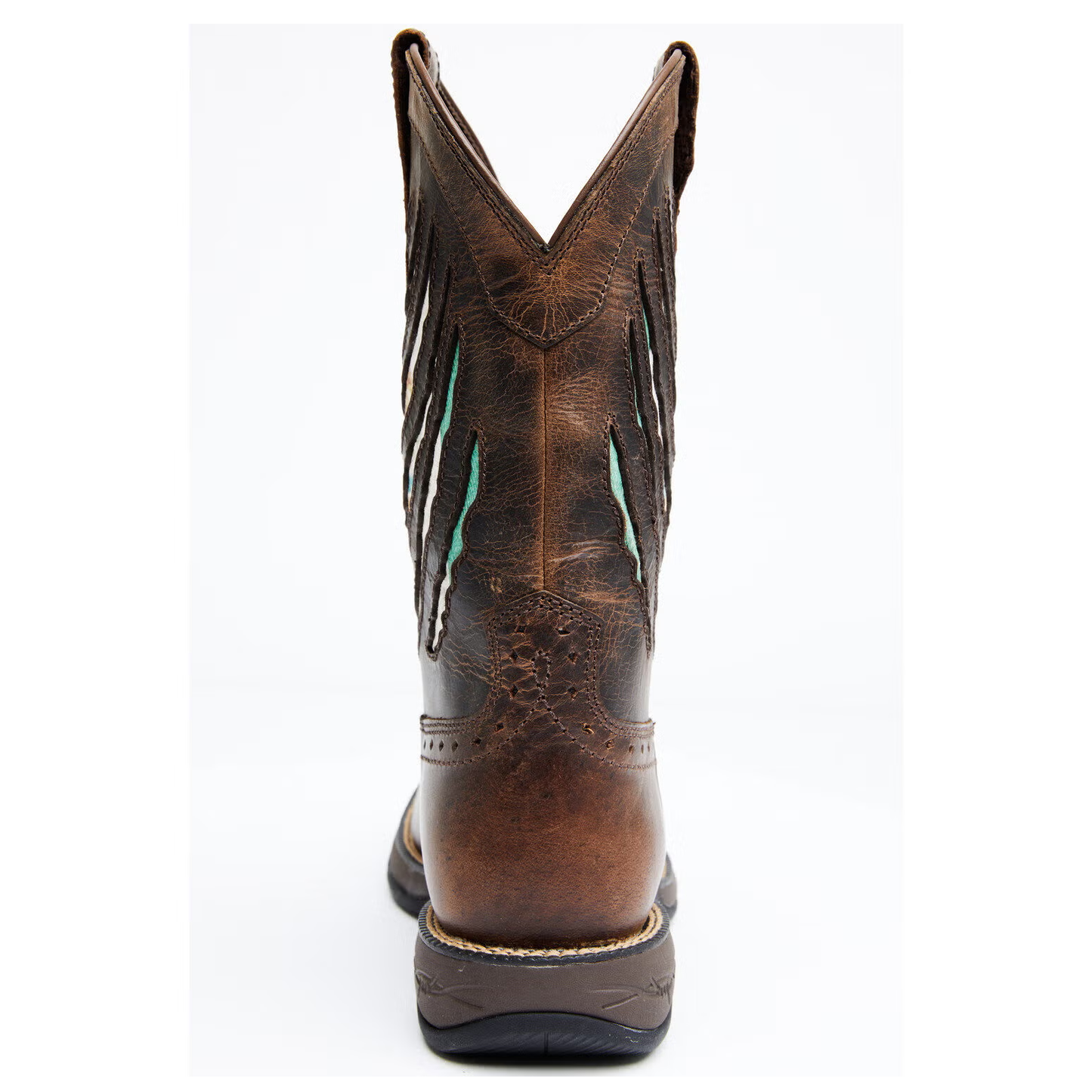Men's Scratch Flag Performance Western Boots - Broad Square Toe