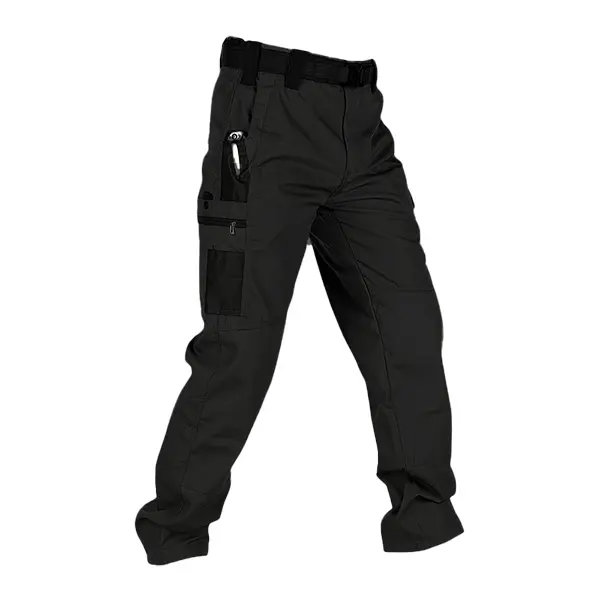 Men's Solid Color Tactical Work Pants