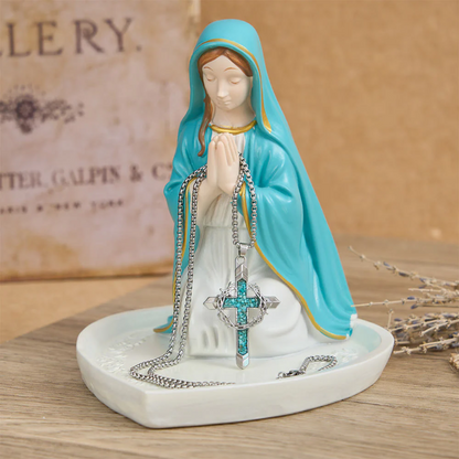 Thorn-Wrapped Inlaid Cross Pendant Necklace: A Symbol of Christ’s Sacrificial Love