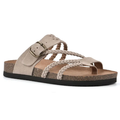 White Mountain Footbeds Sandals