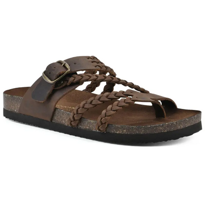 White Mountain Footbeds Sandals