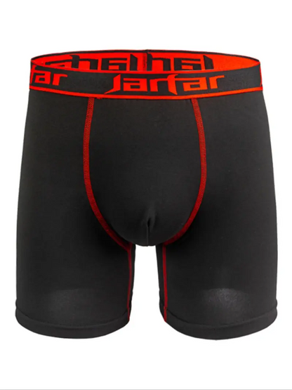 Men's Stretch Boxer Briefs with Letter Tape