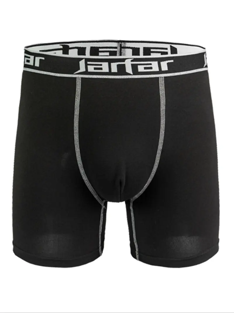 Men's Stretch Boxer Briefs with Letter Tape