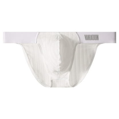 Men's Low-Rise Ice Silk Thong Briefs