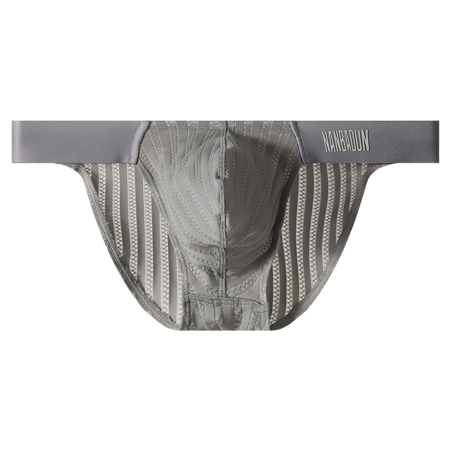 Men's Low-Rise Ice Silk Thong Briefs
