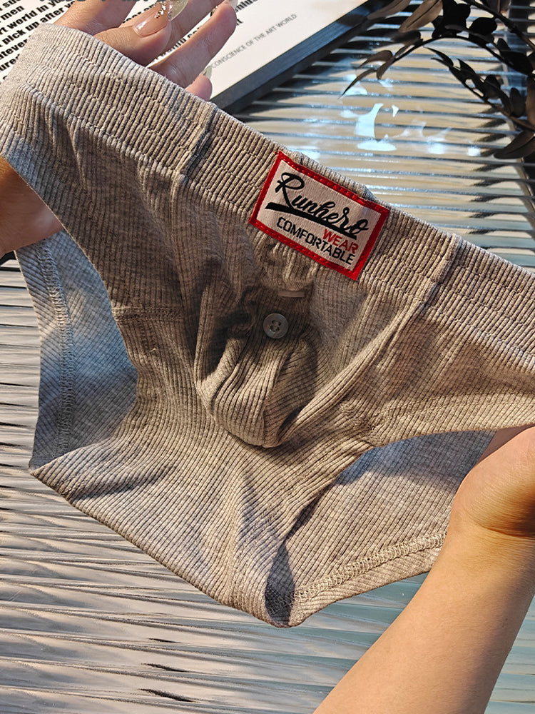 Men's Premium Comfortable Fabric Low-Rise U-Shaped Briefs