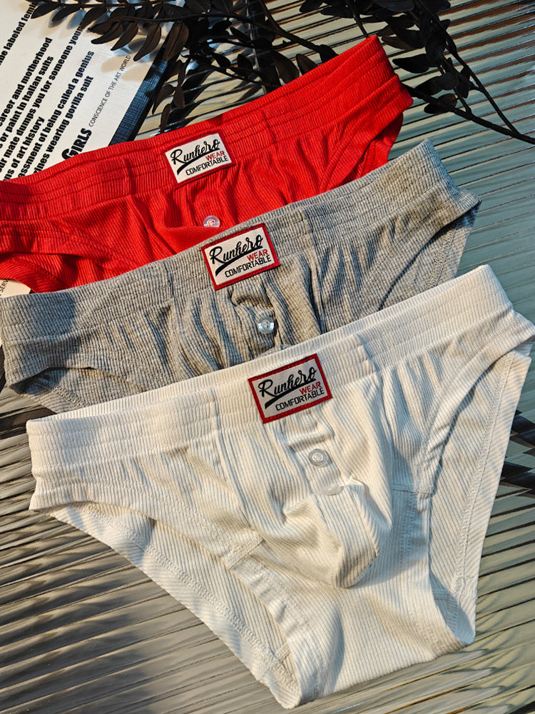 Men's Premium Comfortable Fabric Low-Rise U-Shaped Briefs