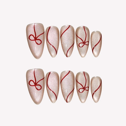 Red Velvet Bow