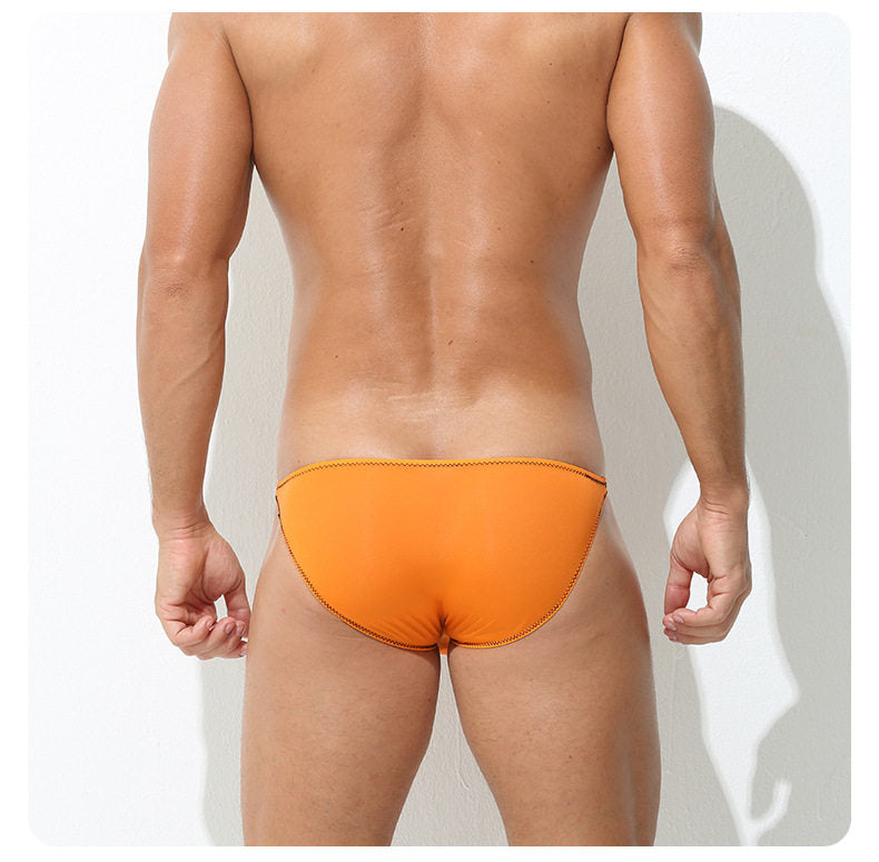 Ice Silk Ultra-thin Low-rise Sexy Pouch Briefs