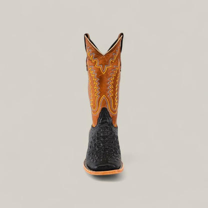 Canyon - Black - Square Toe Mens Boots