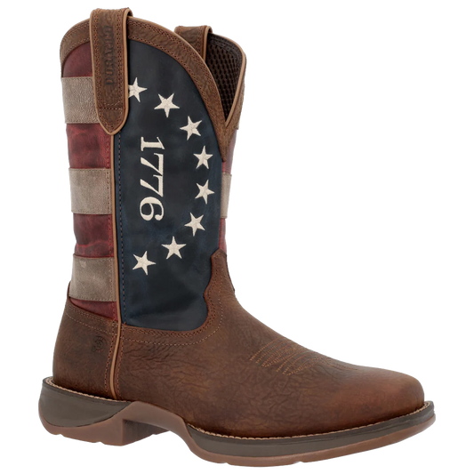 America 1776 Square Toe Pull On Boots