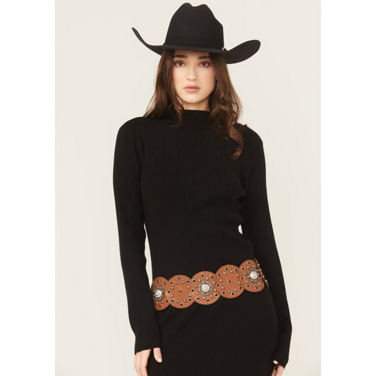 Women's Juliette Embellished Concho Belt