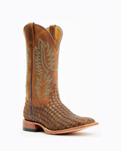 Horse Power Unbeweavable Western Boots - Broad Square Toe