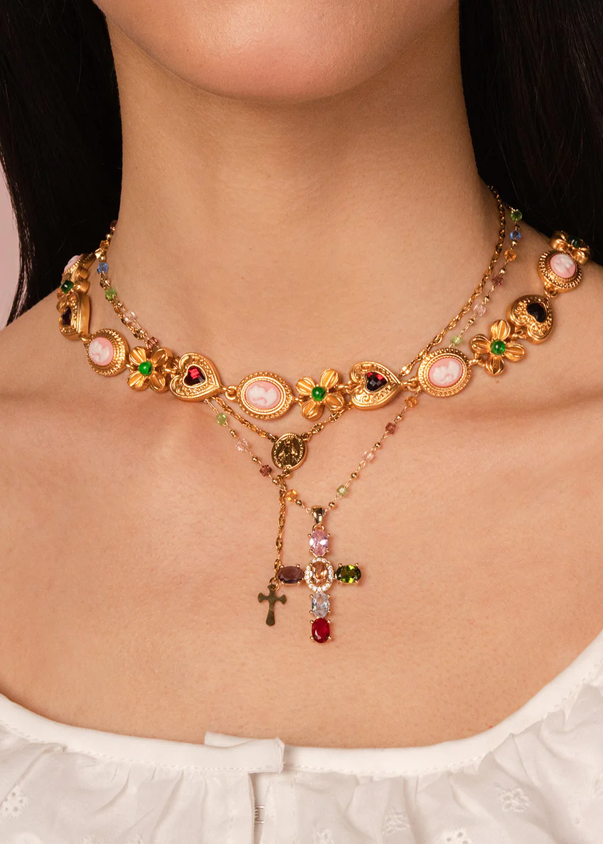 Colorful Crystal Necklace
