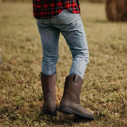 Men's Pull-on Oil & Slip Resistant Boots