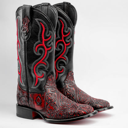Ace Of Spades Red Wine - Square Toe