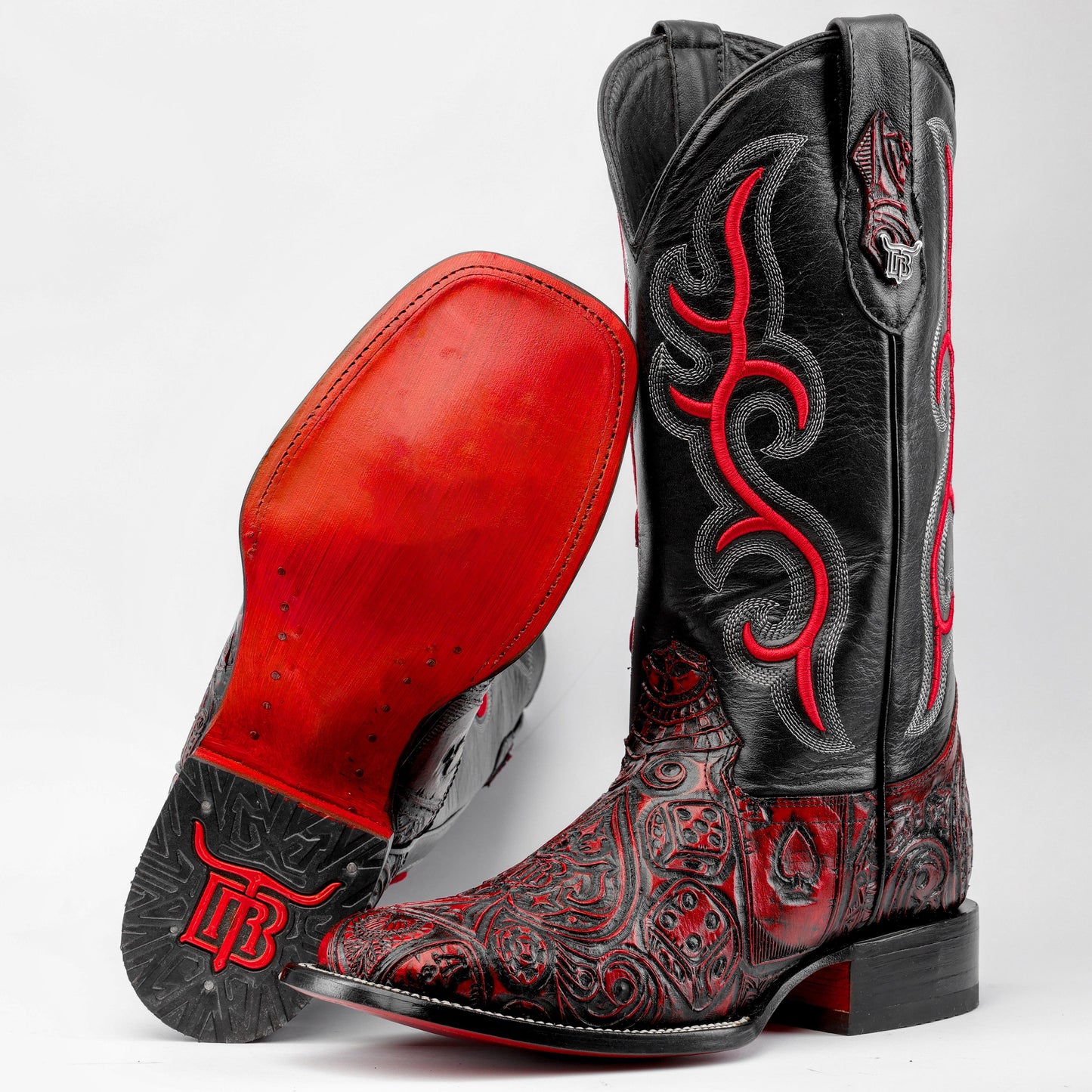 Ace Of Spades Red Wine - Square Toe
