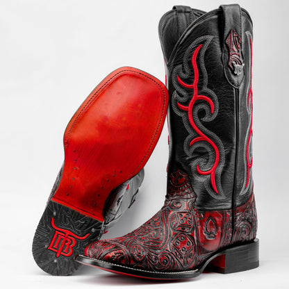 Ace Of Spades Red Wine - Square Toe