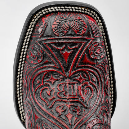 Ace Of Spades Red Wine - Square Toe