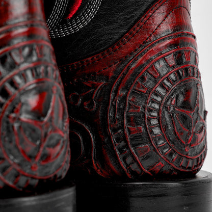Ace Of Spades Red Wine - Square Toe
