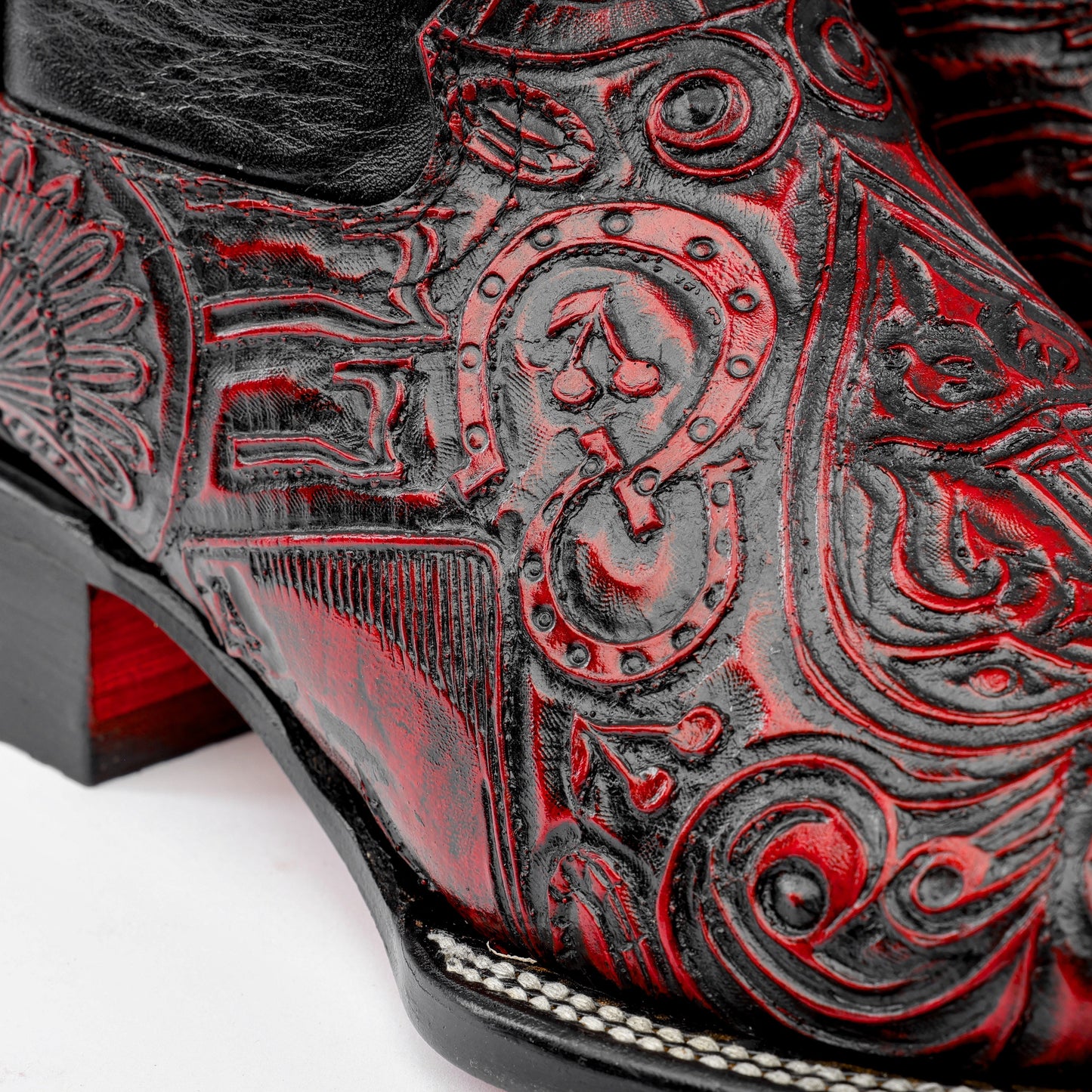 Ace Of Spades Red Wine - Square Toe