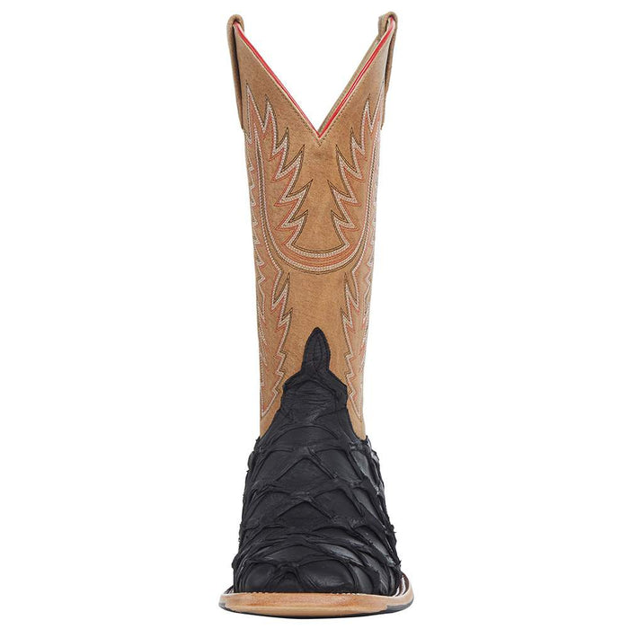 Horse Power Men's Top Hand Big Bass 13" Square Toe Boots - Black
