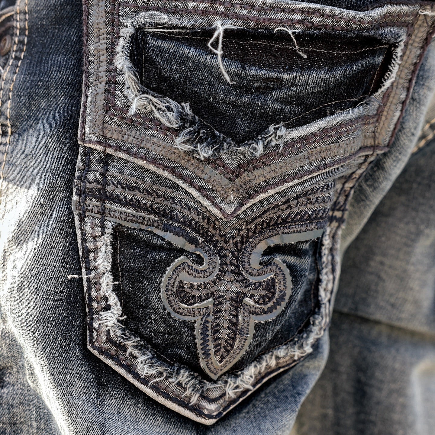 Men’s Cut Blue Jean